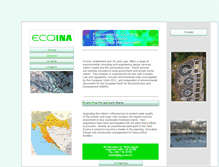 Tablet Screenshot of ecoina.com